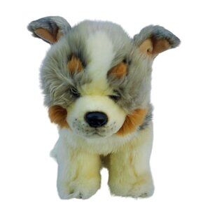 Bearington Collection Plush Puppy Dog 11" Stuffed Animal plus 4" Tail